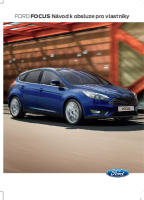 FORD FOCUS Navod k obsluze pro vlastniky-2015 